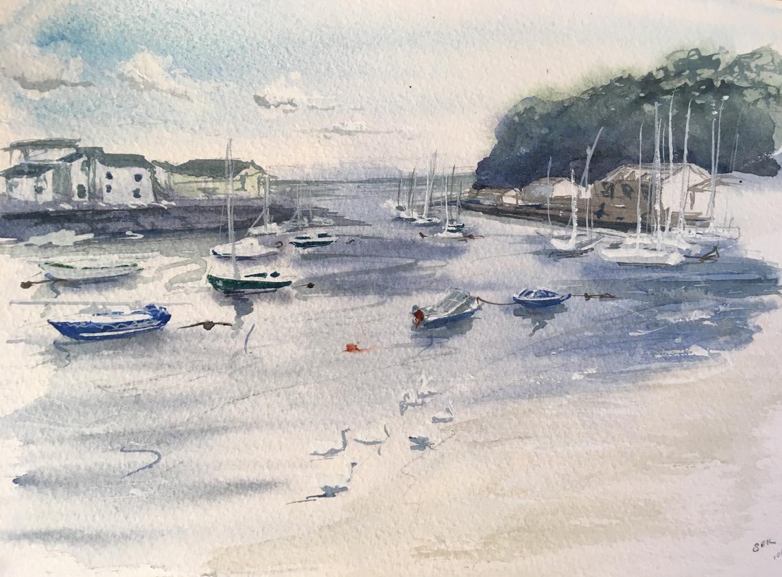 Welsh harbour
